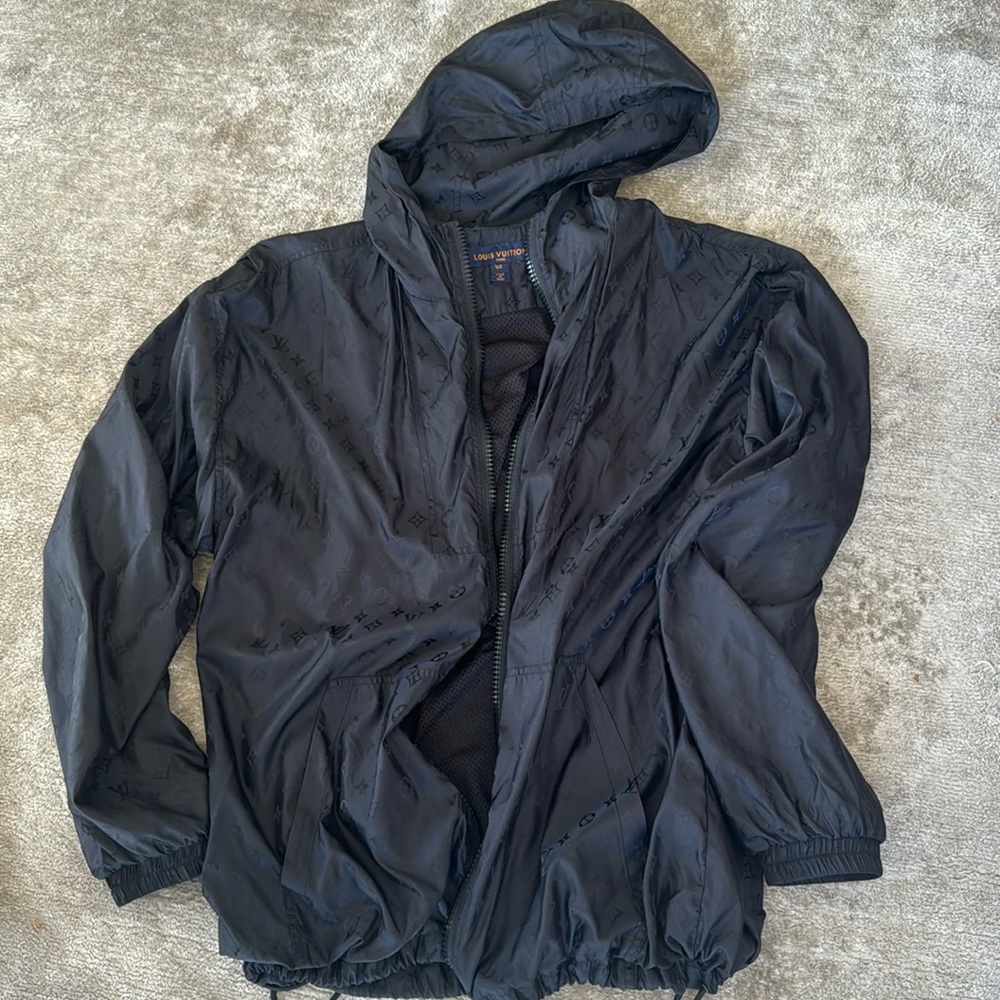 Louis Vuitton Black Lightweight Jacket